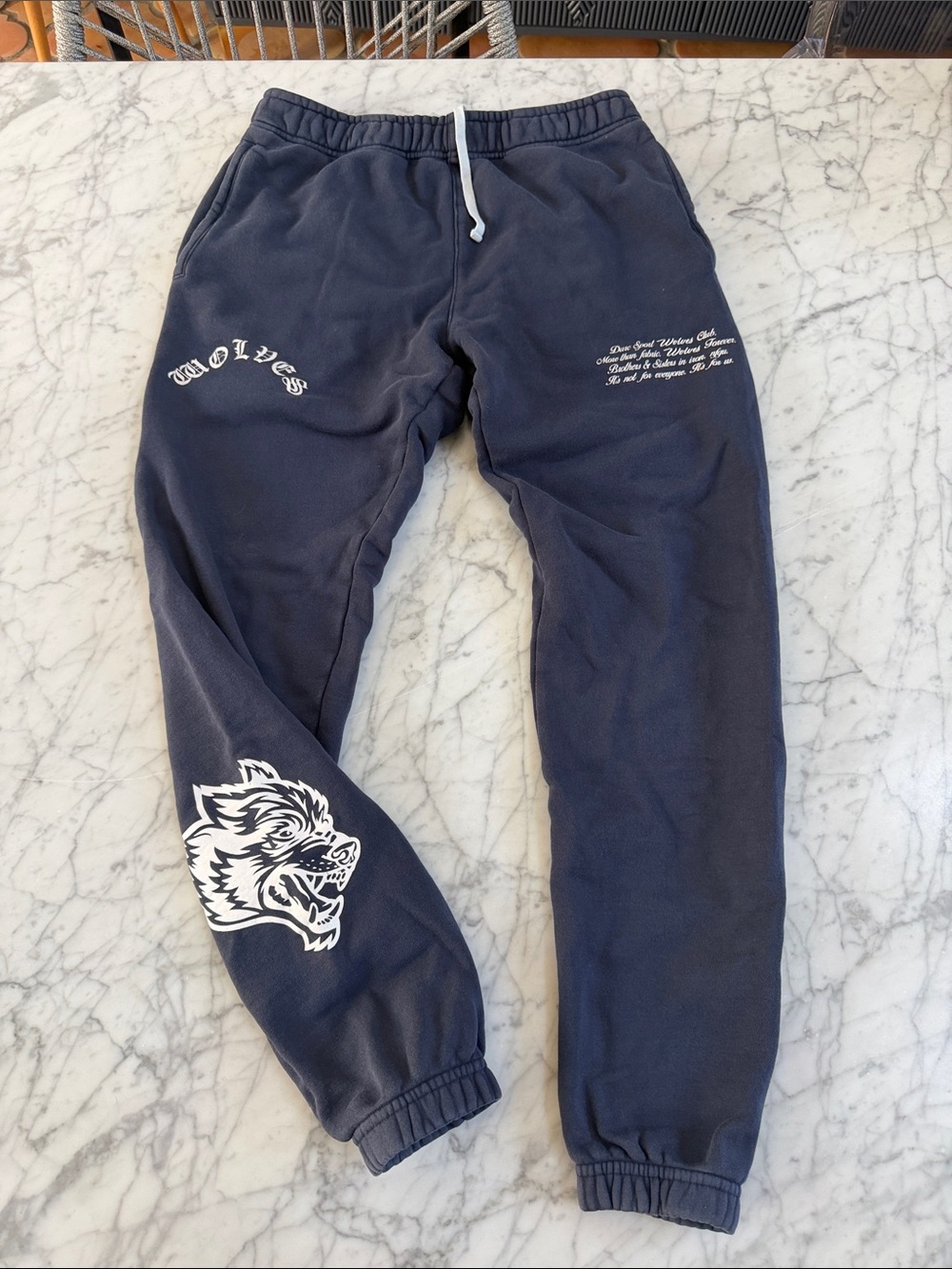 Darc Sport SHE XS Wolves Navy Womens Sweatpants Oversized